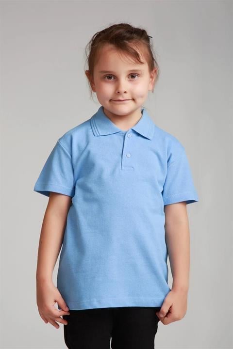 Polo Yaka Okul Penye T-shirt