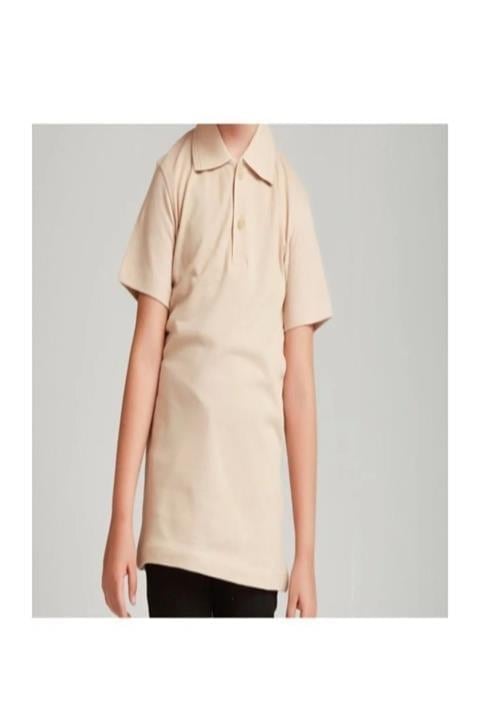 Unisex Çocuk Polo Yaka Yarım Kollu T-shirt