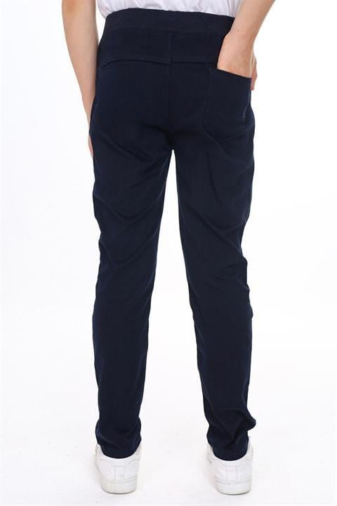 Unisex FÜME Canvas Beli Lastikli KARGO CEPLİ Okul Pantolonu