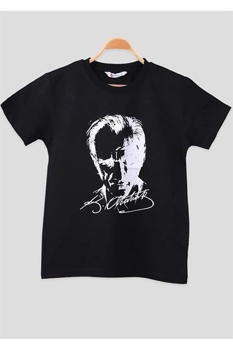 Unisex Genç Yetişkin  Atatürklü 29 Ekim 10 Kasım 23 Nisan  Gösteri T-shirt