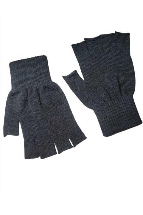 Unisex Parmaksız Kesik Yarım Parmak Kışlık Örme Triko Eldiven