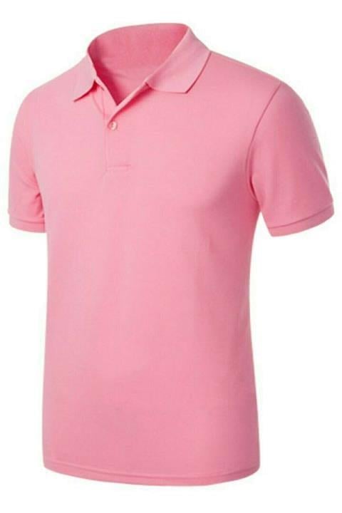 Unisex Polo Yaka Kısa Kol Okul T-shirt