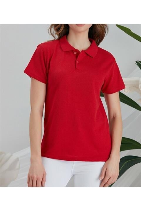Unısex Polo Yaka Kısa Kol T-shırt