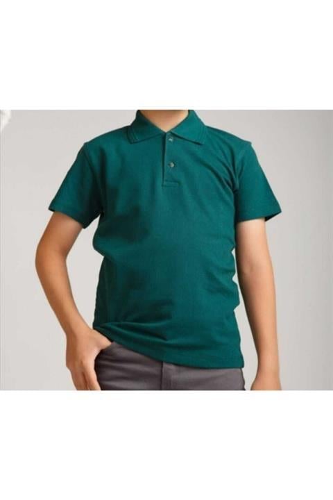 Unisex Polo Yaka T-shirt Kısa Kol