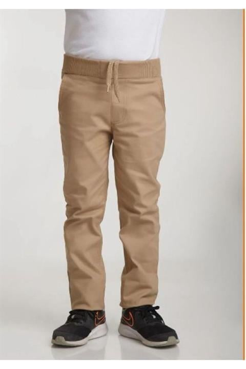 Unisex Ribana Bel Kanvas Rahat Kalıp Okul Pantolon (BİR BEDEN BÜYÜK TERCİH EDİLEBİLİR.)