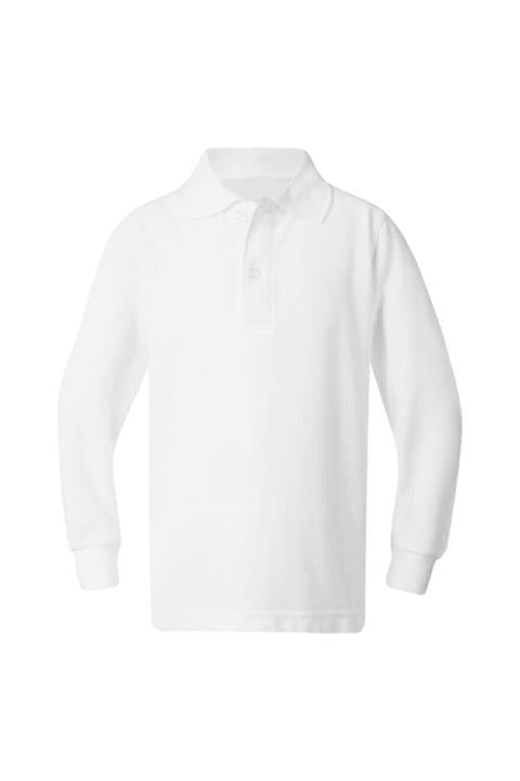 Unisex Uzun Kol Polo Yaka Tshirt