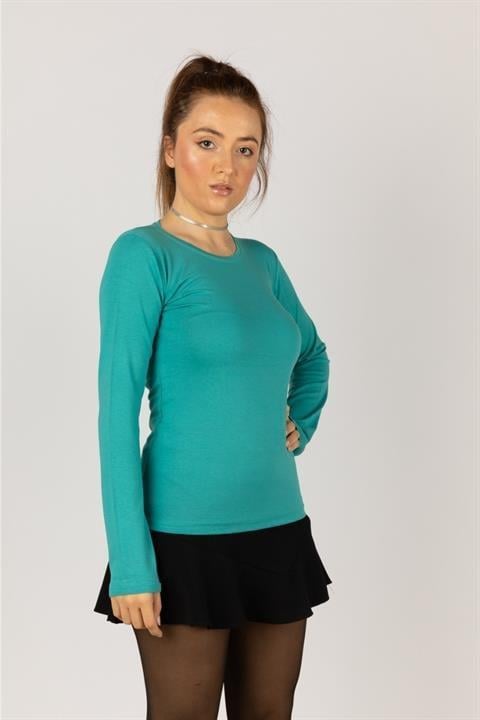 Uzun Kollu Likralı Penye Body