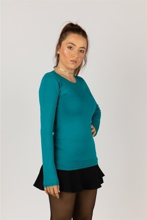 Uzun Kollu Likralı Penye Body
