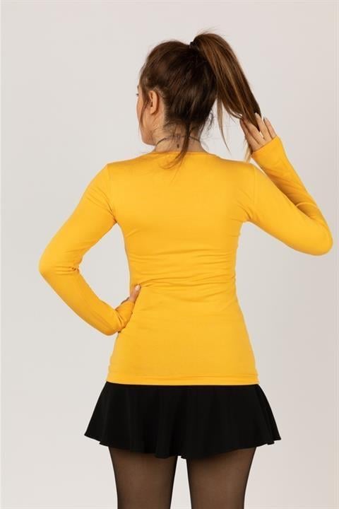 Uzun Kollu Likralı Penye Body