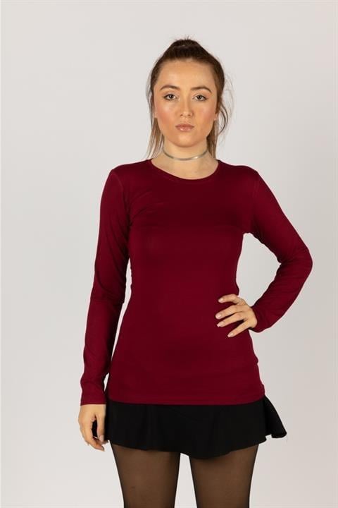 Uzun Kollu Likralı Penye Body