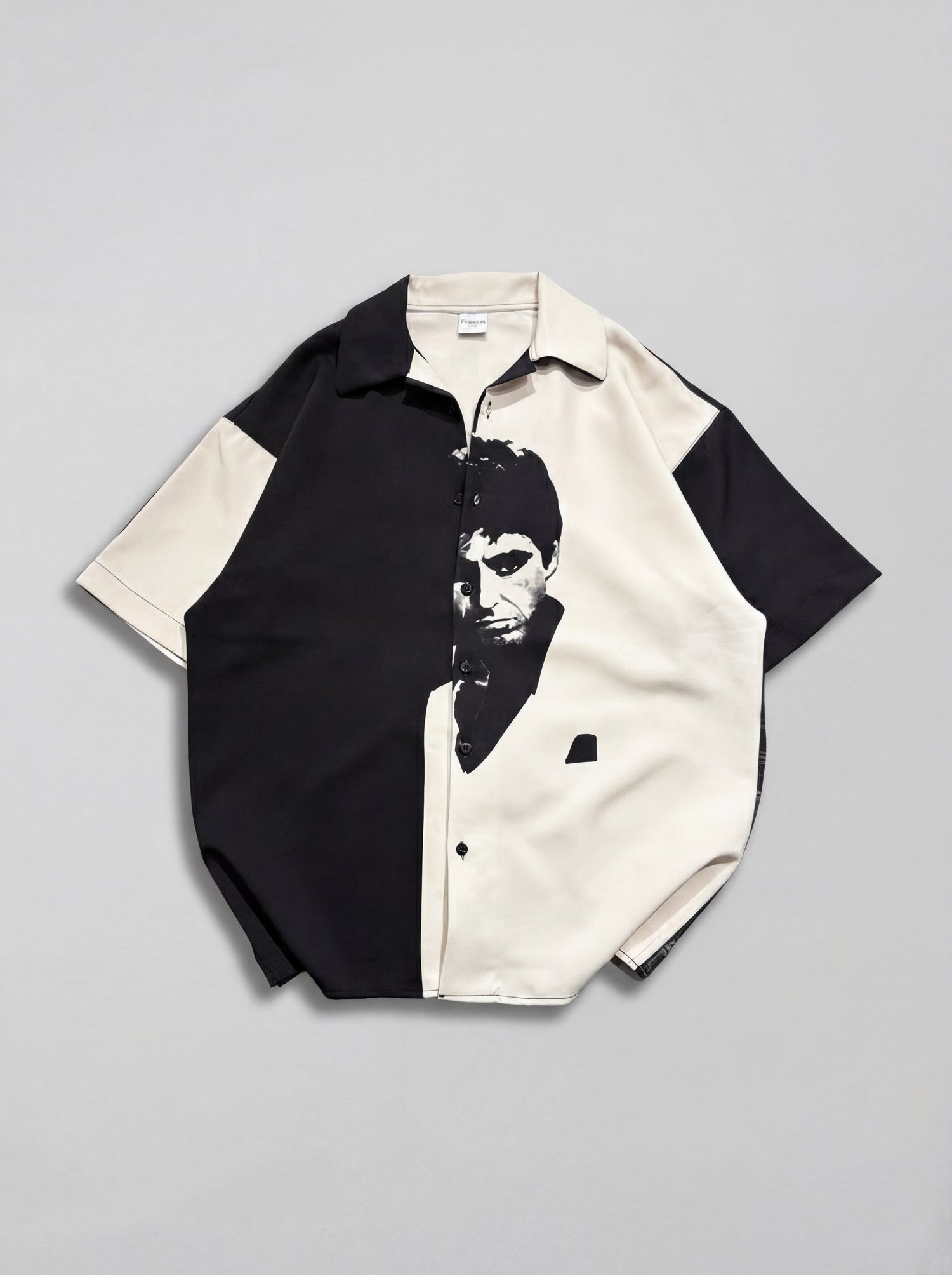 Scarface Tony Montana Rayon Düğmeli Gömlek
