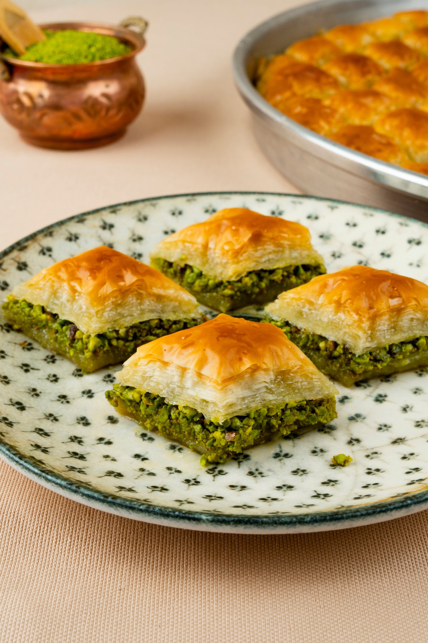 Fıstıklı Kuru Baklava
