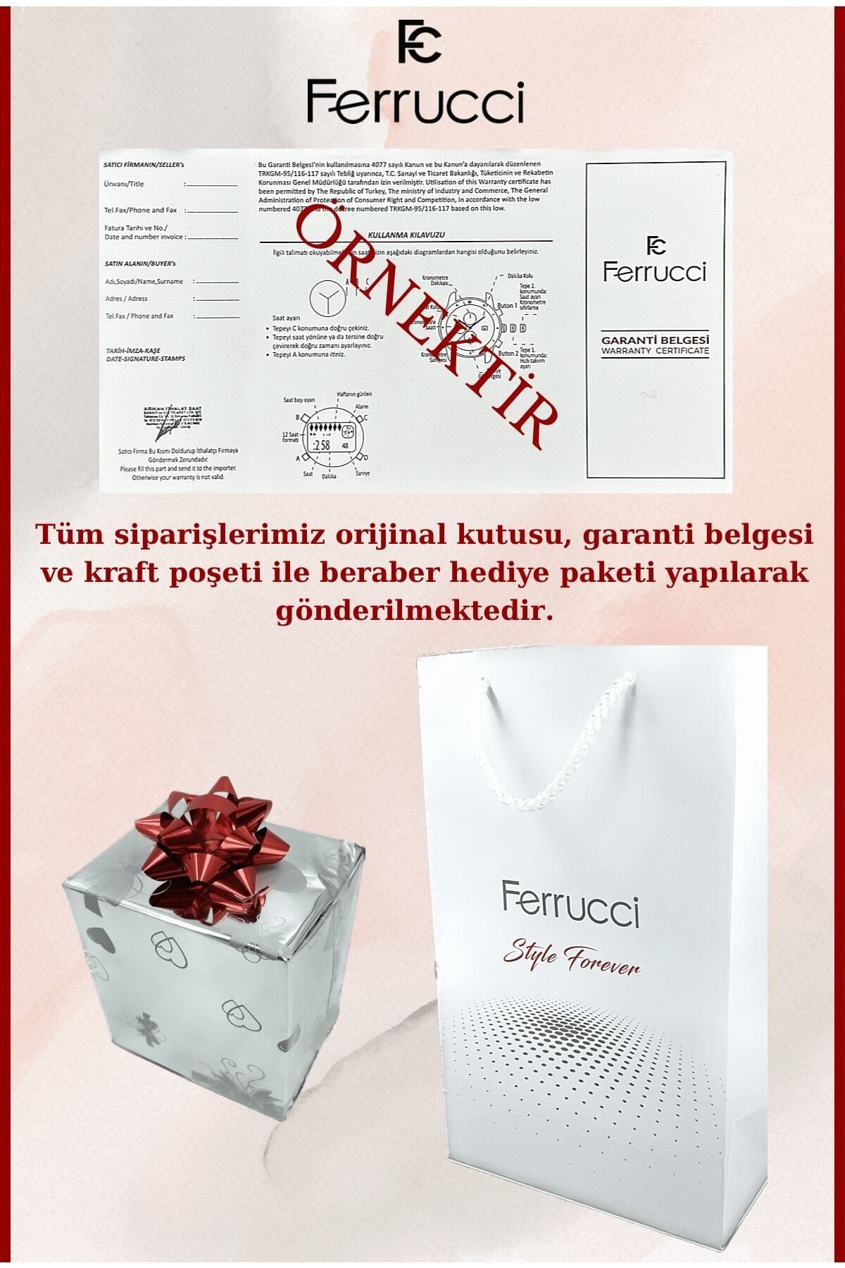 Deri Kordon Lacivert Renk 3 Atm Su Geçirmez Kadın Kol Saati