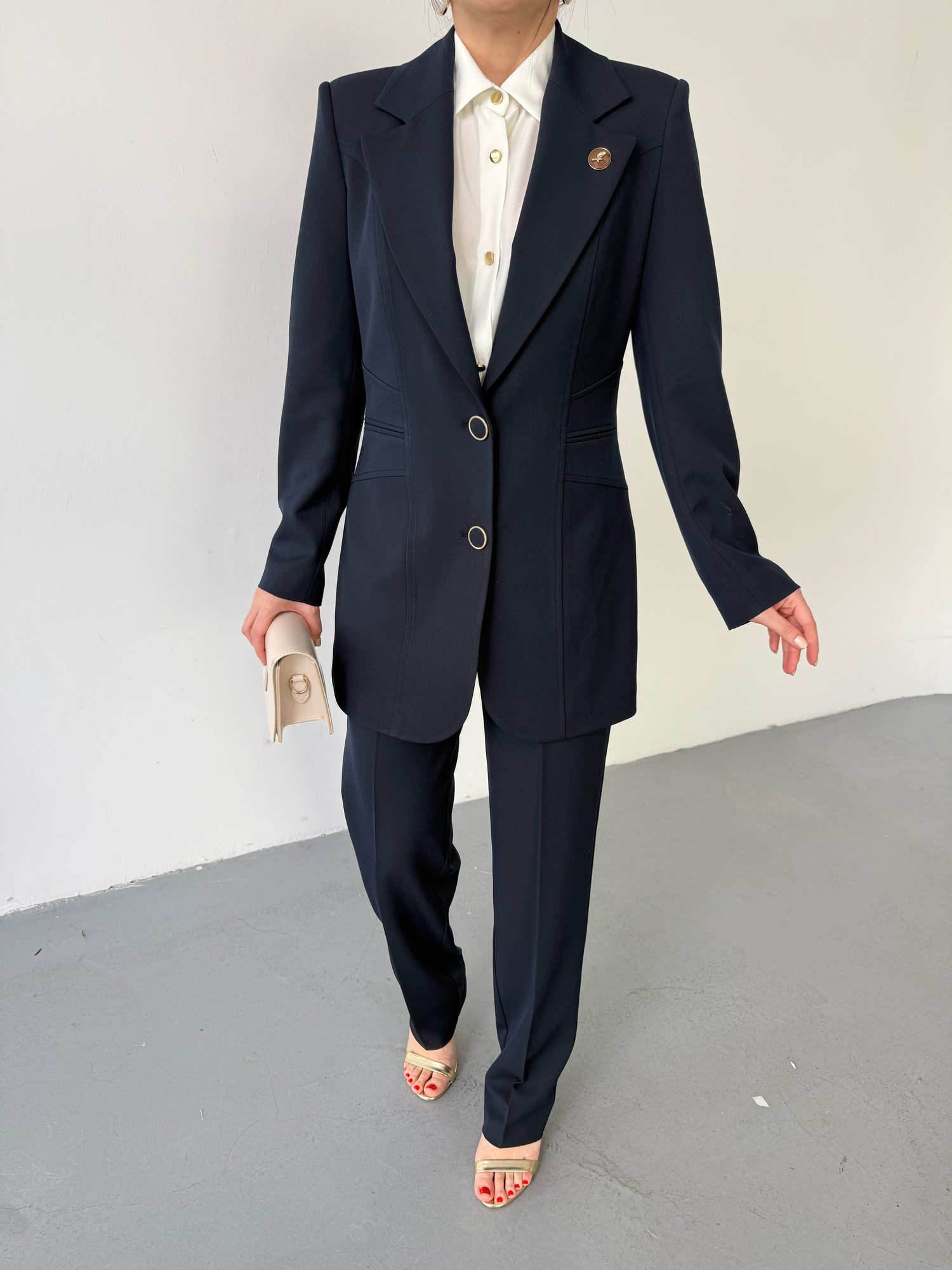 Two-Piece Set with Waist Detail