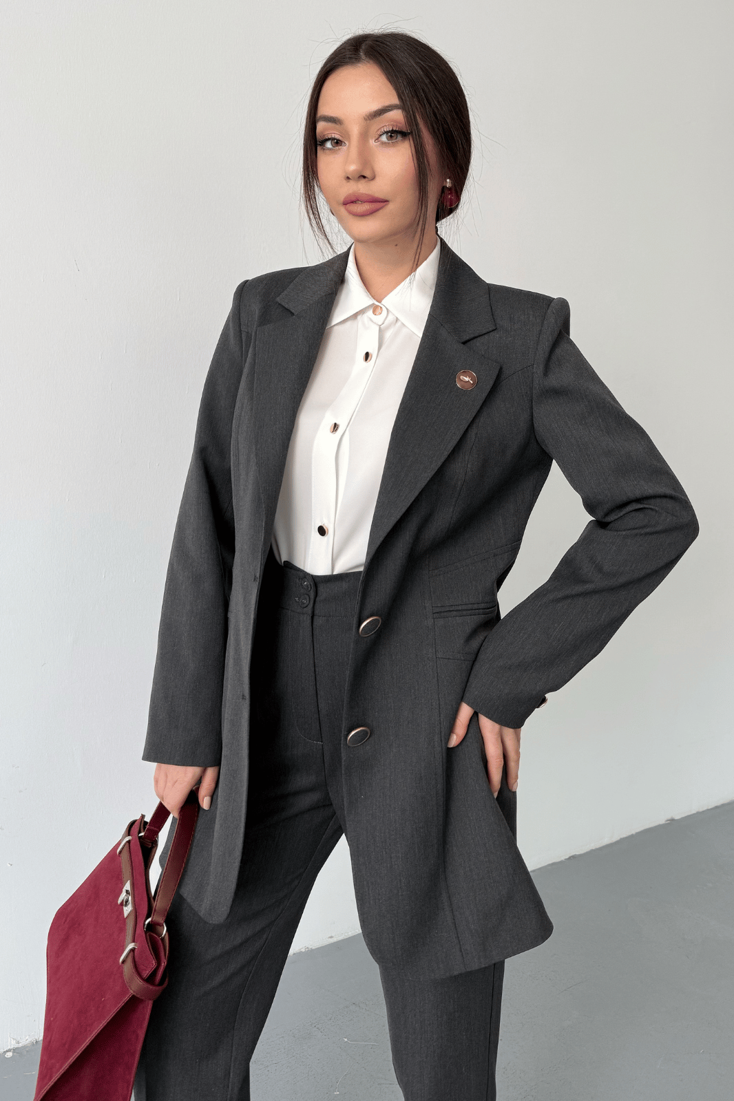 Two-Piece Set with Waist Detail