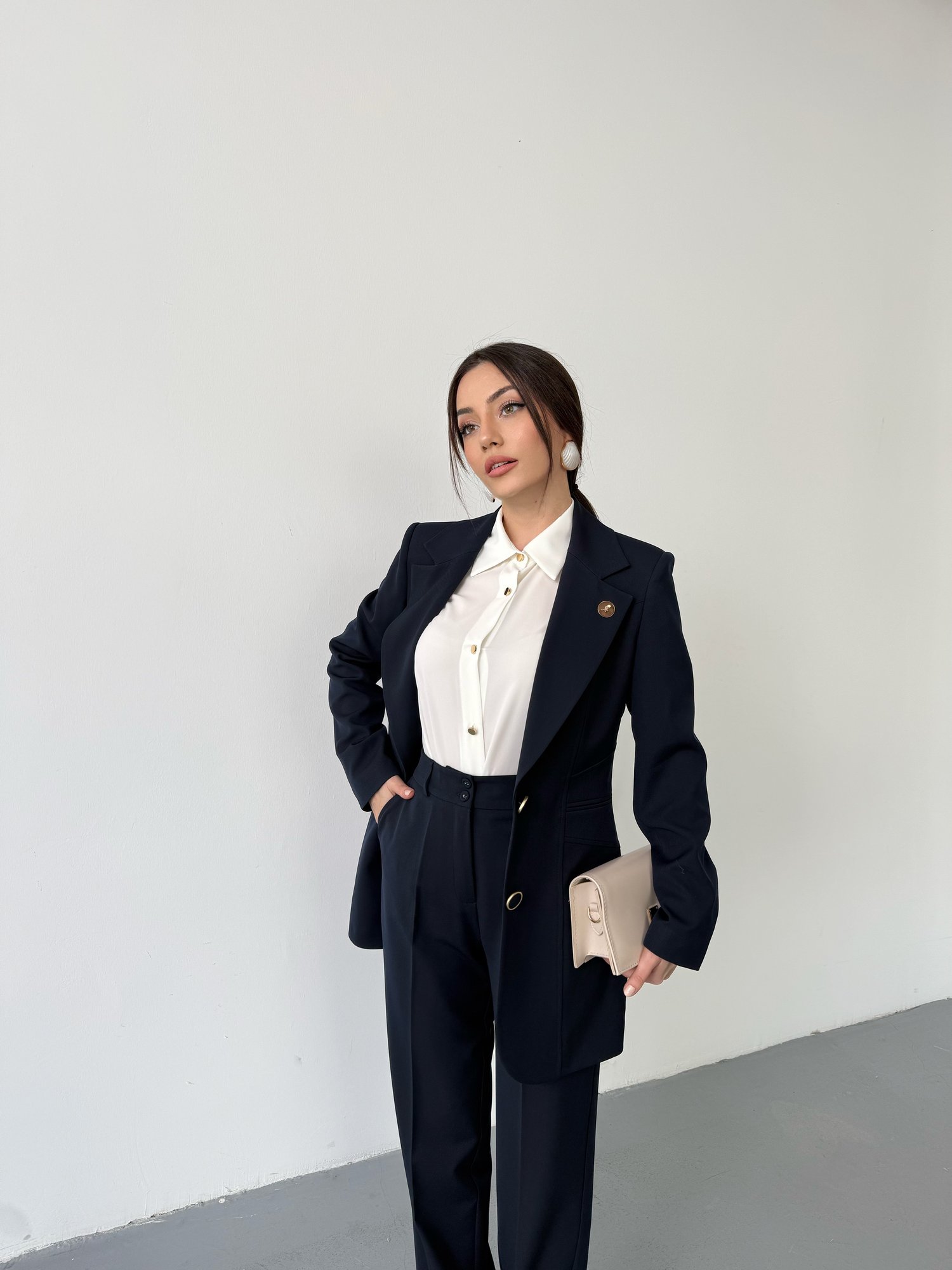 Two-Piece Set with Waist Detail
