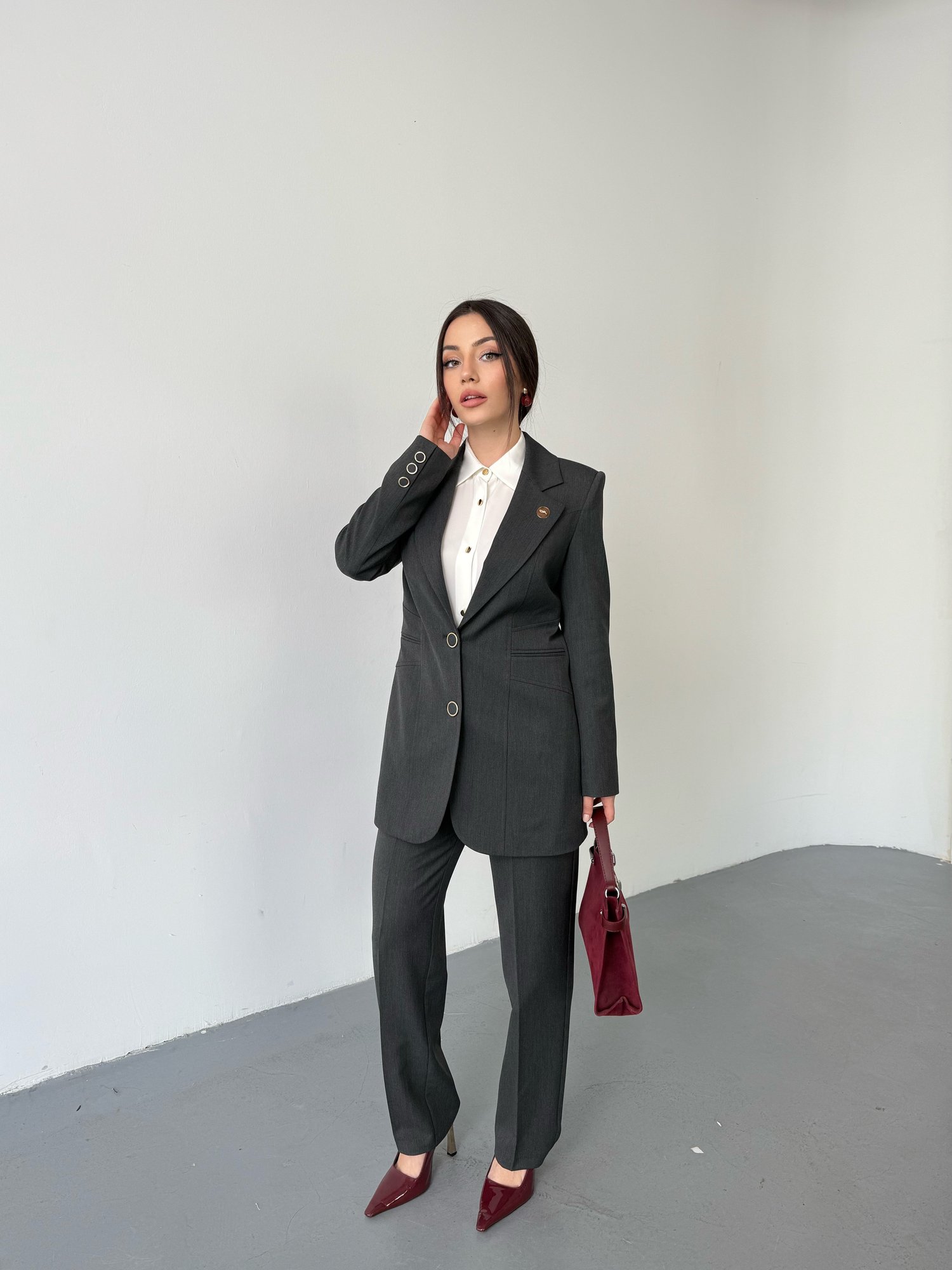 Two-Piece Set with Waist Detail