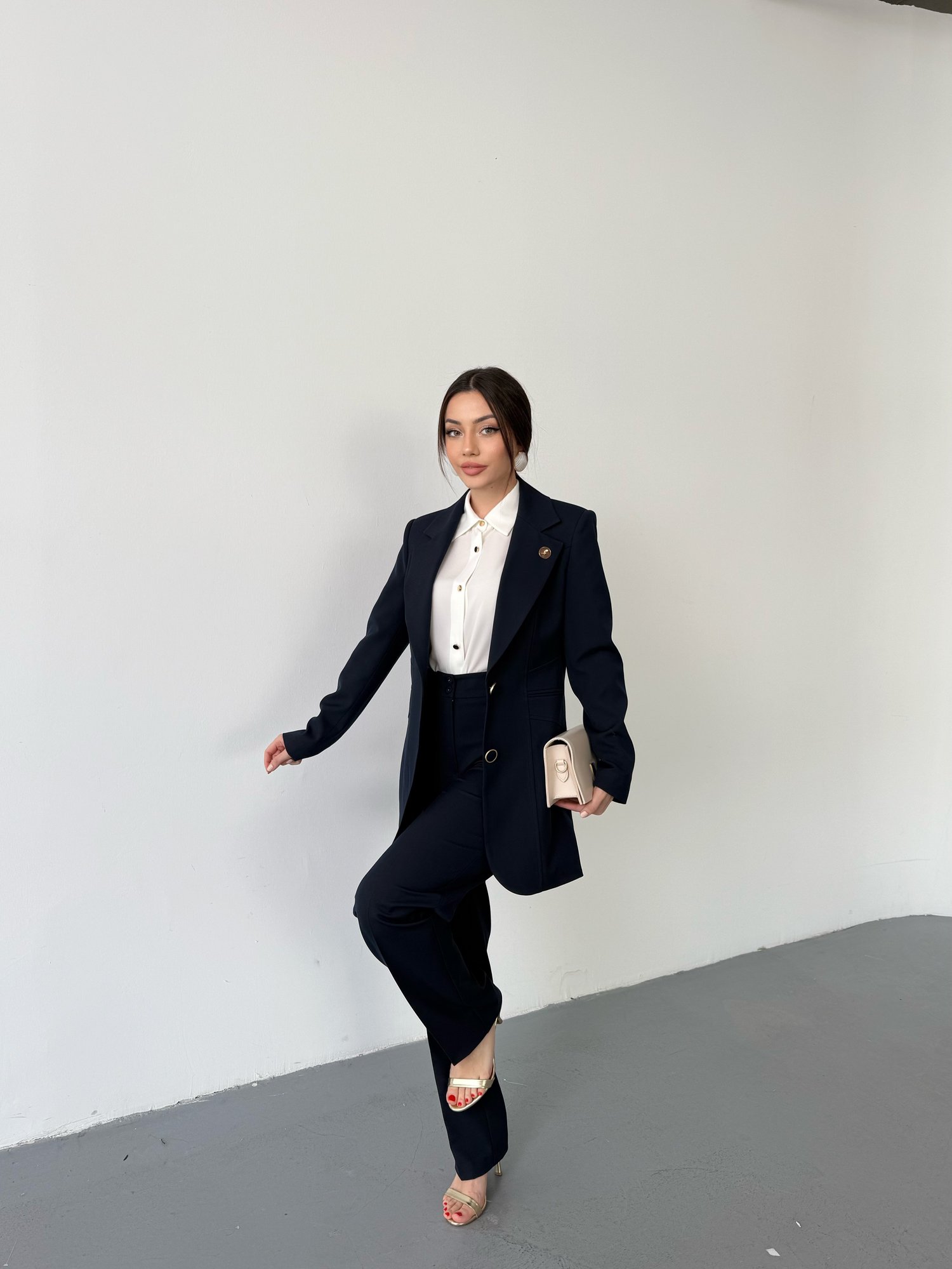 Two-Piece Set with Waist Detail