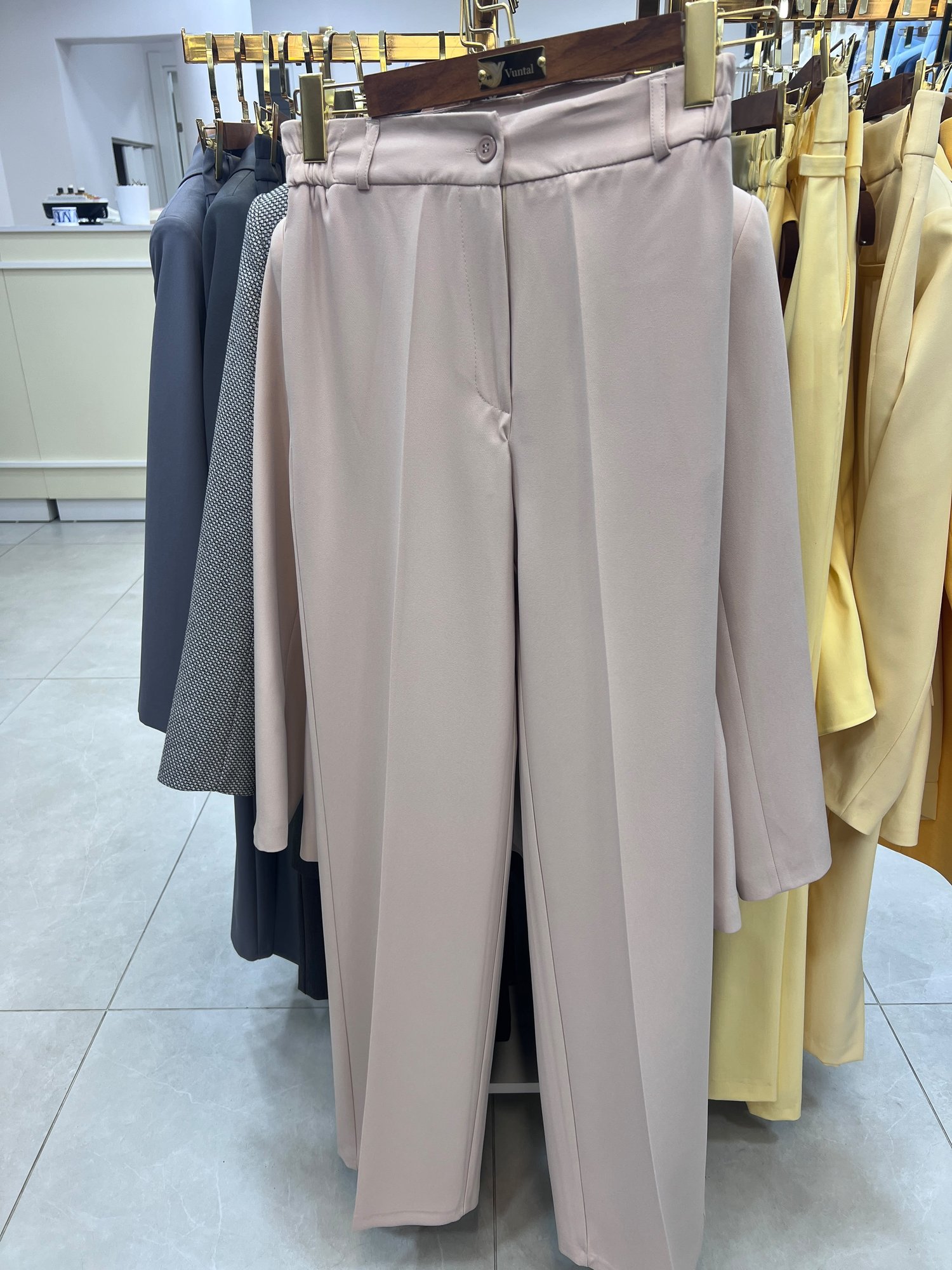 Blazer Takım Elbise Tek Düğme Ceket Pantolon