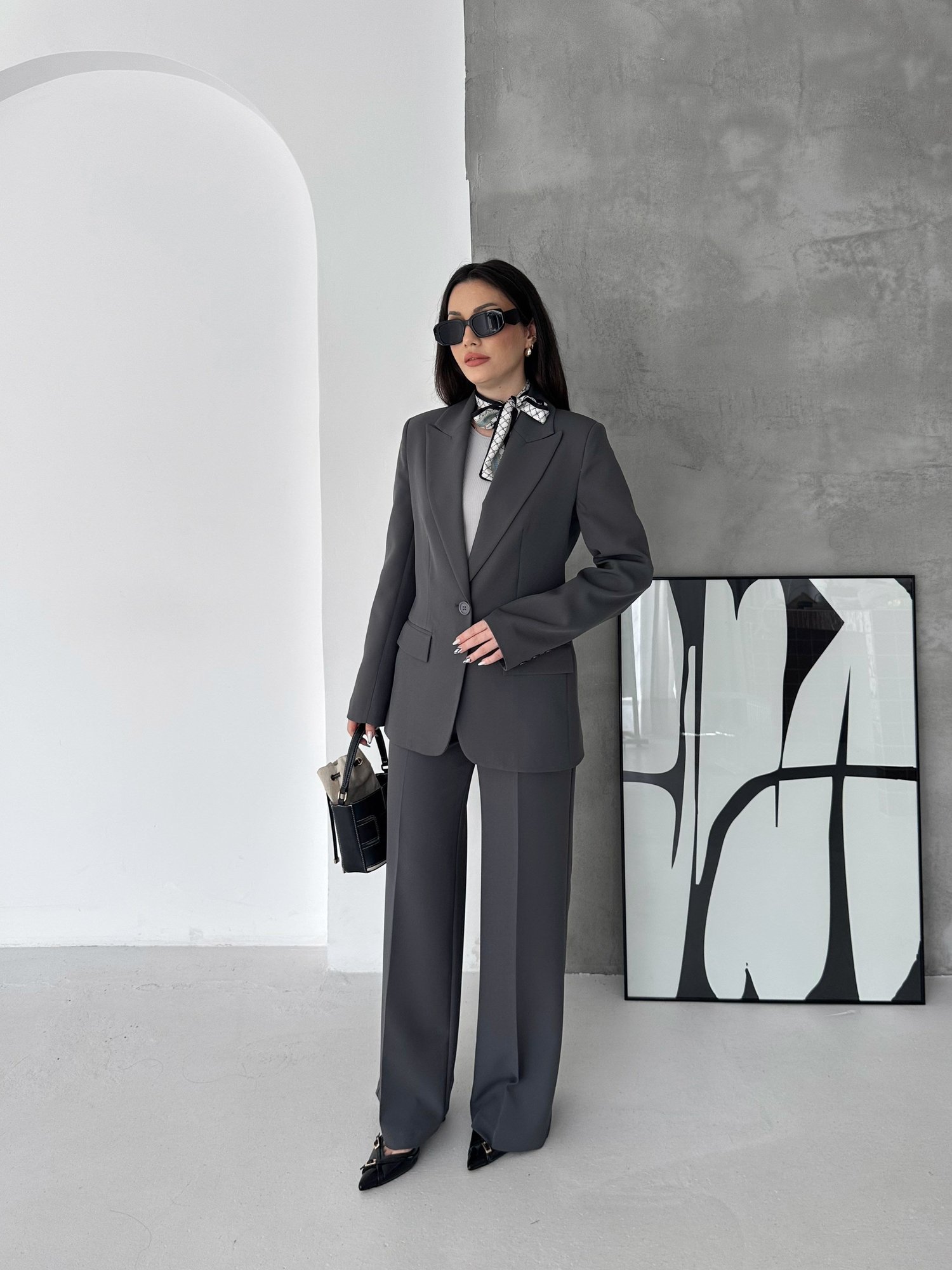 Blazer Suit, Single Button Jacket and Trousers