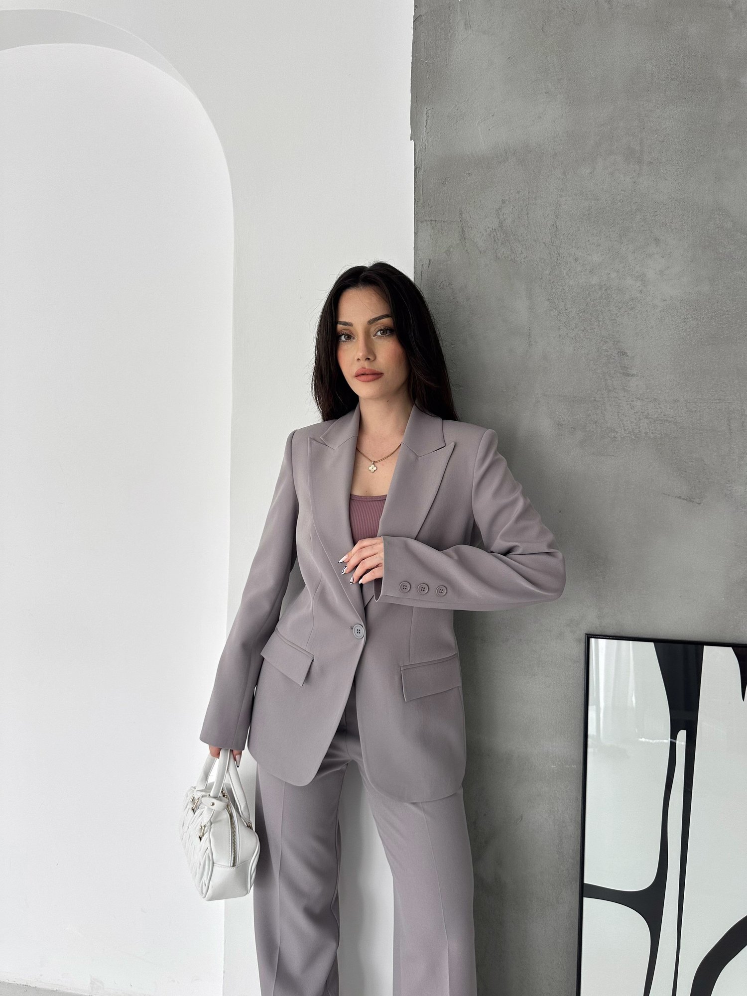 Blazer Suit, Single Button Jacket and Trousers