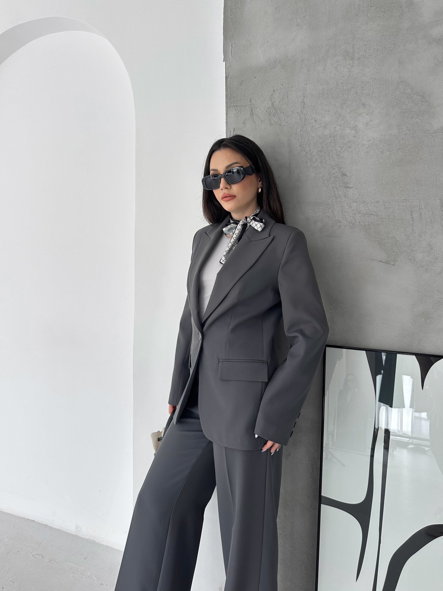 Blazer Suit, Single Button Jacket and Trousers
