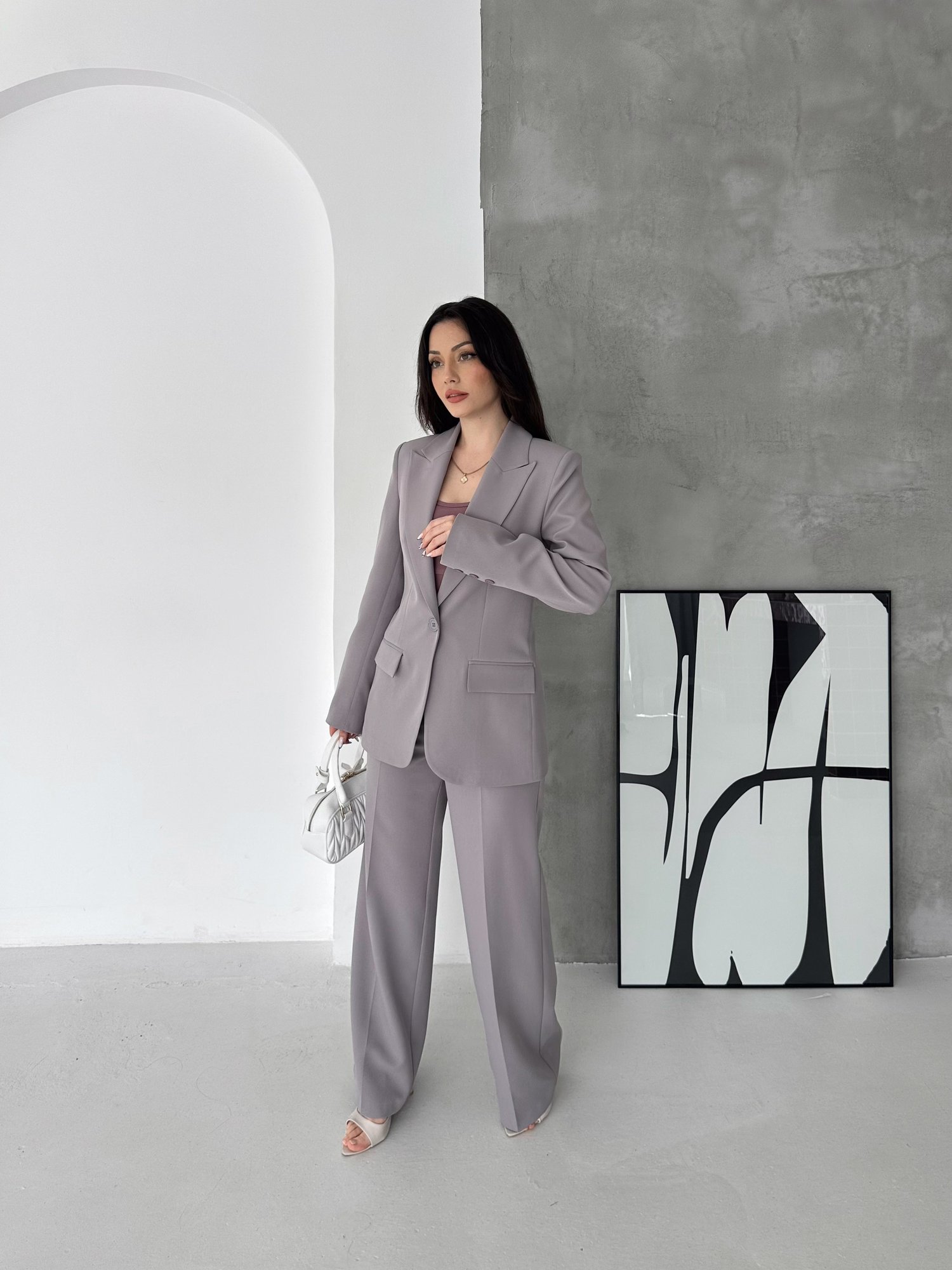 Blazer Suit, Single Button Jacket and Trousers