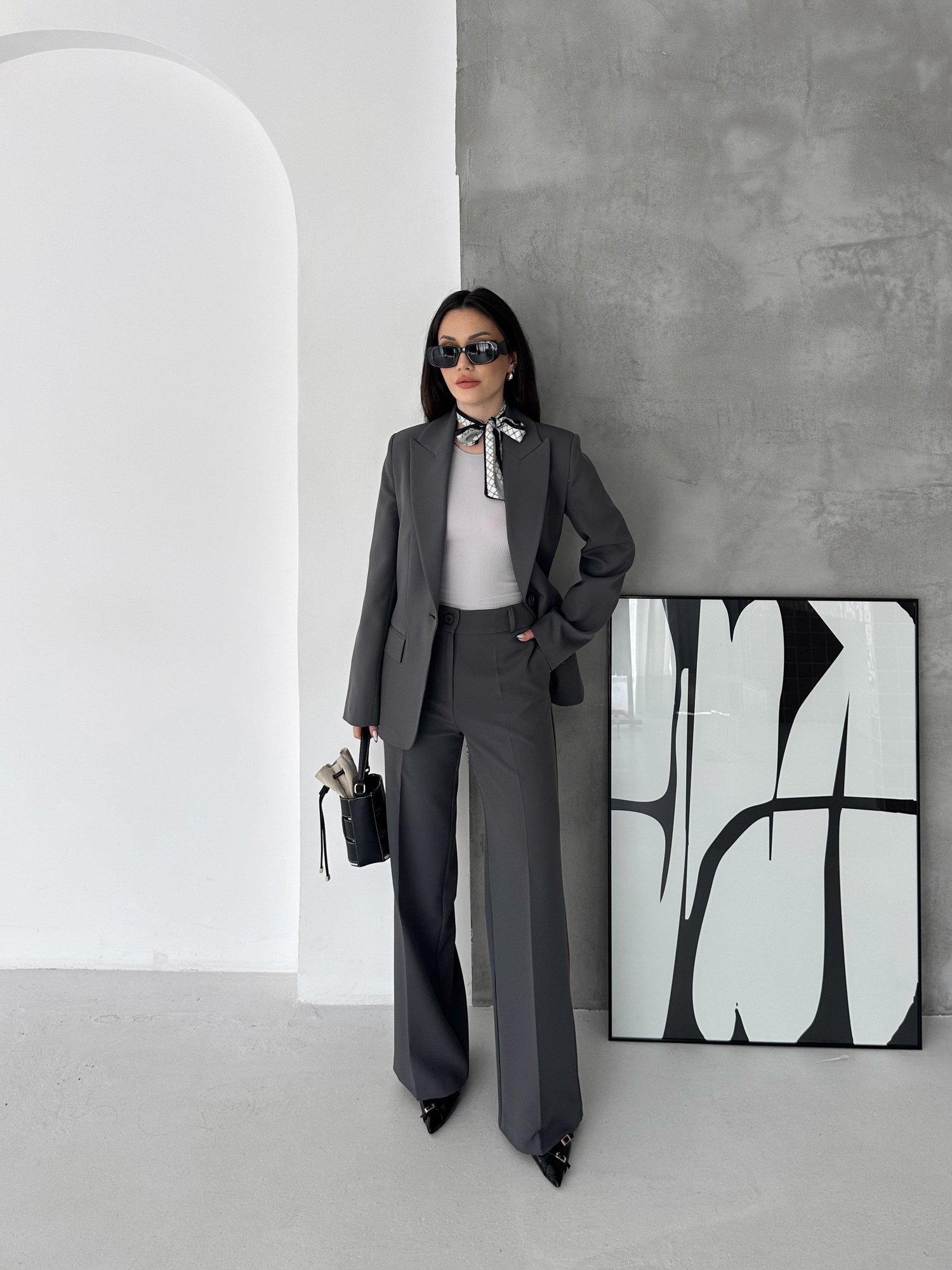 Blazer Suit, Single Button Jacket and Trousers