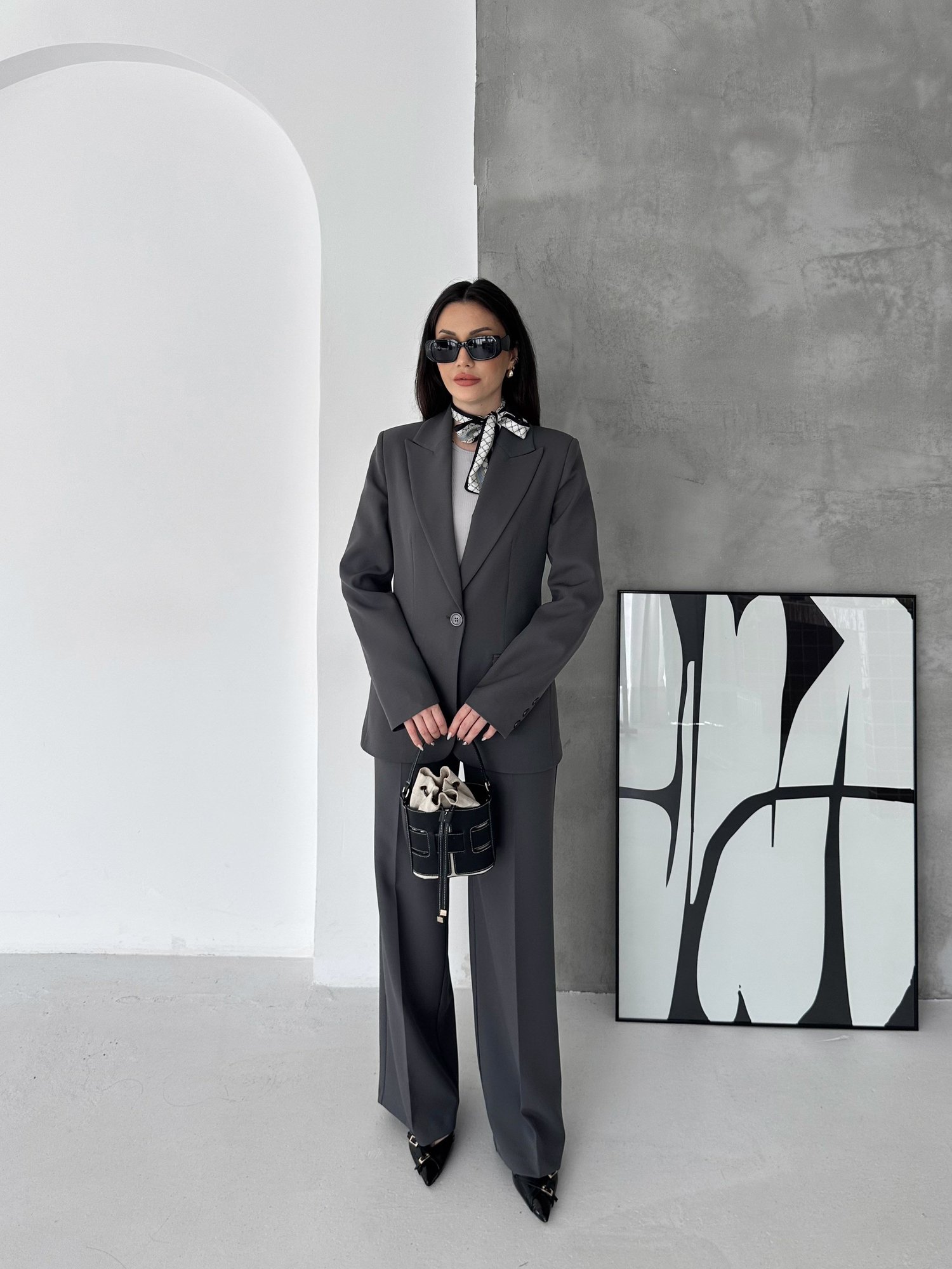 Blazer Suit, Single Button Jacket and Trousers