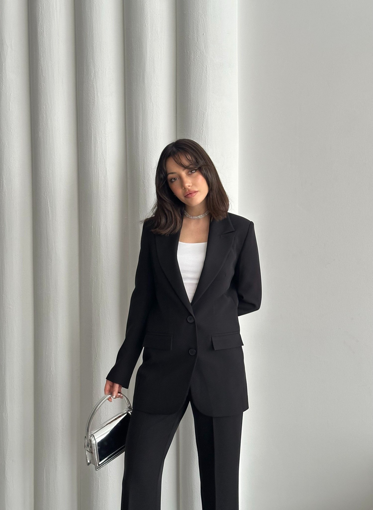 ÇİFT DÜĞMELİ BLAZER TAKIMI