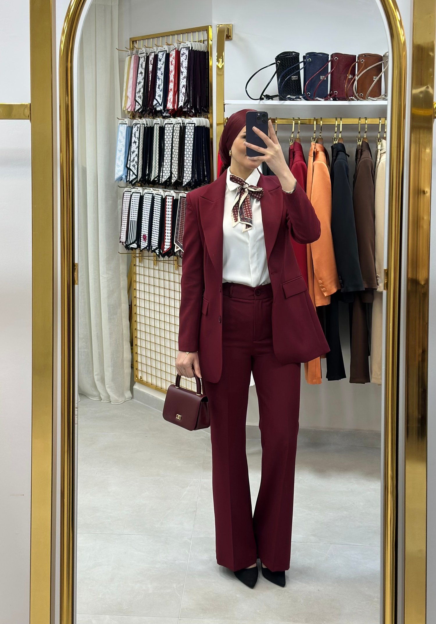 ÇİFT DÜĞMELİ BLAZER TAKIMI