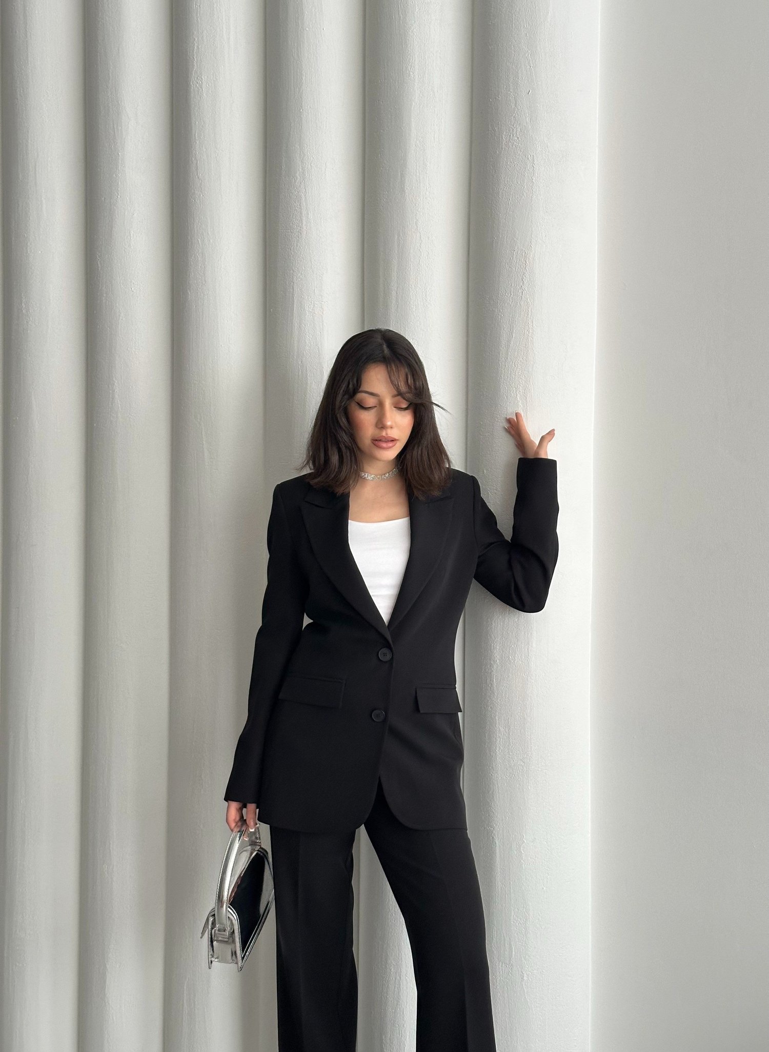 ÇİFT DÜĞMELİ BLAZER TAKIMI