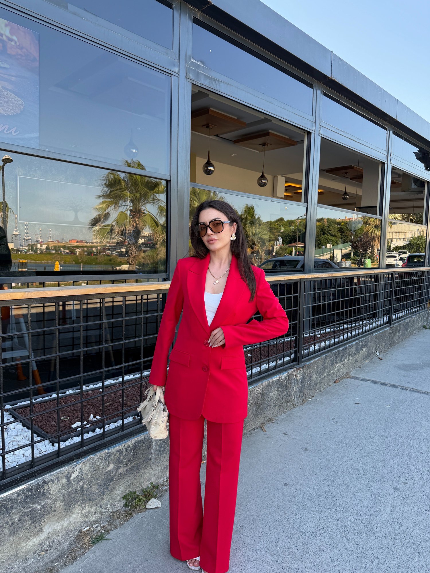 ÇİFT DÜĞMELİ BLAZER TAKIMI