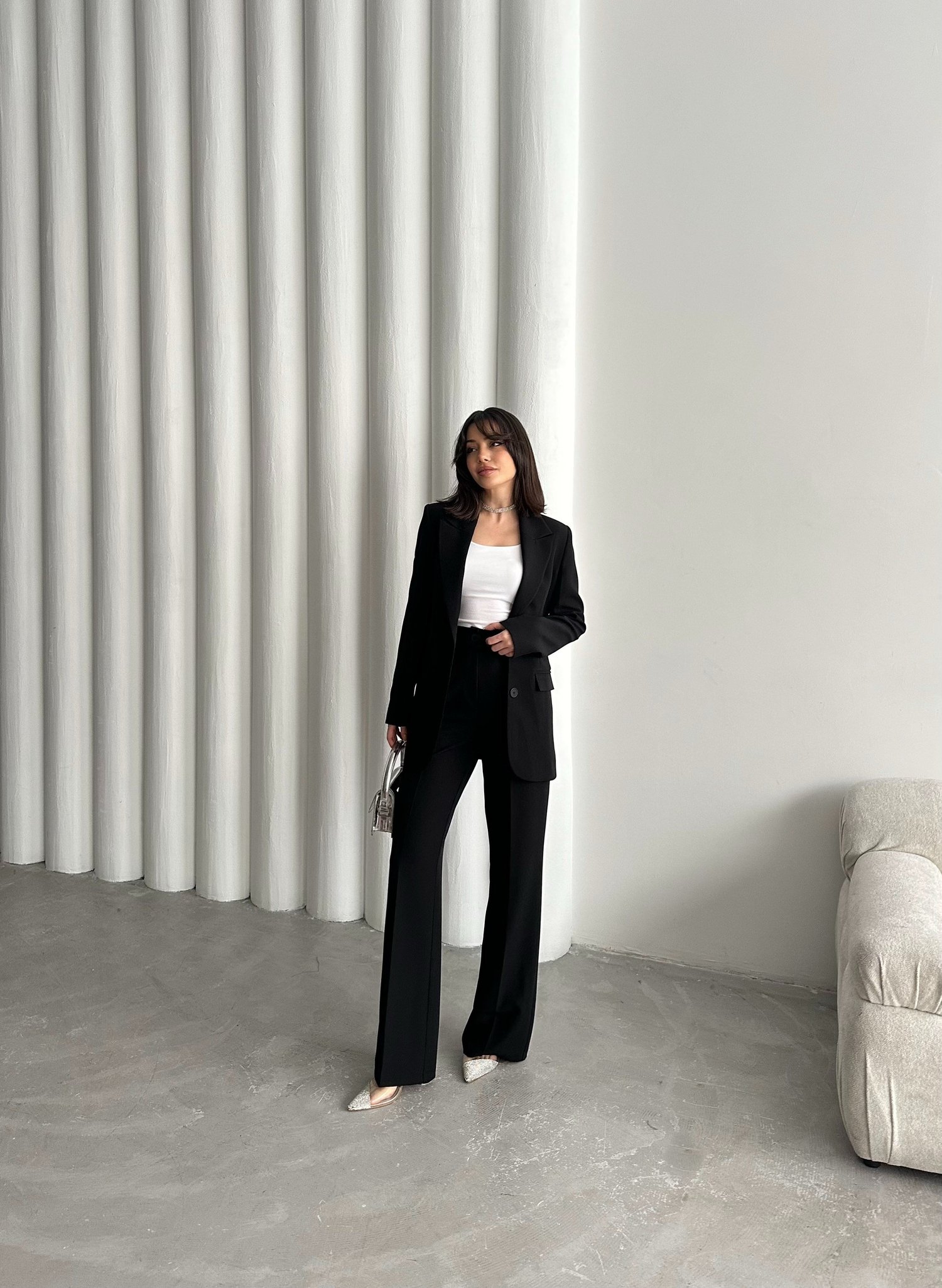 ÇİFT DÜĞMELİ BLAZER TAKIMI