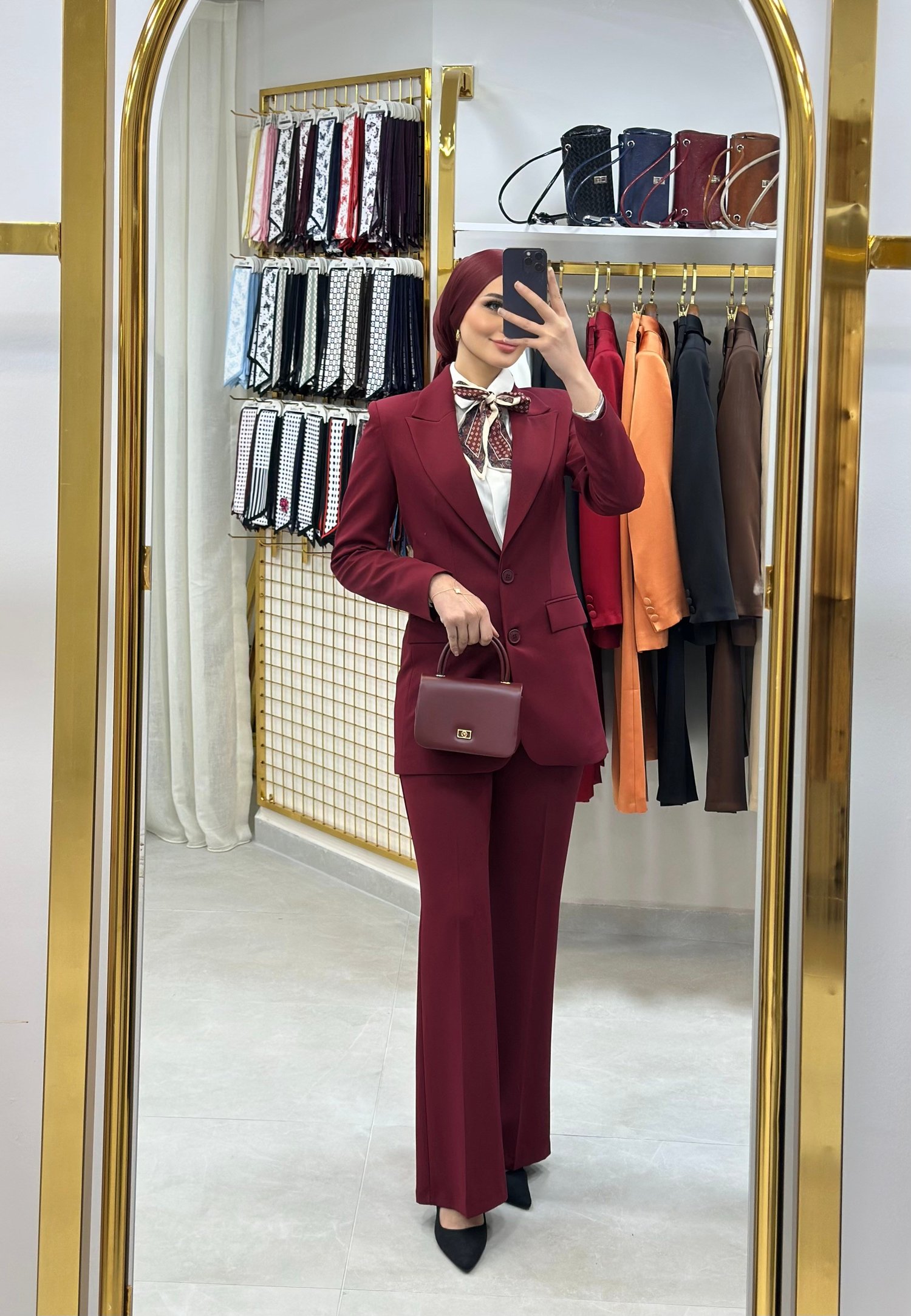 ÇİFT DÜĞMELİ BLAZER TAKIMI