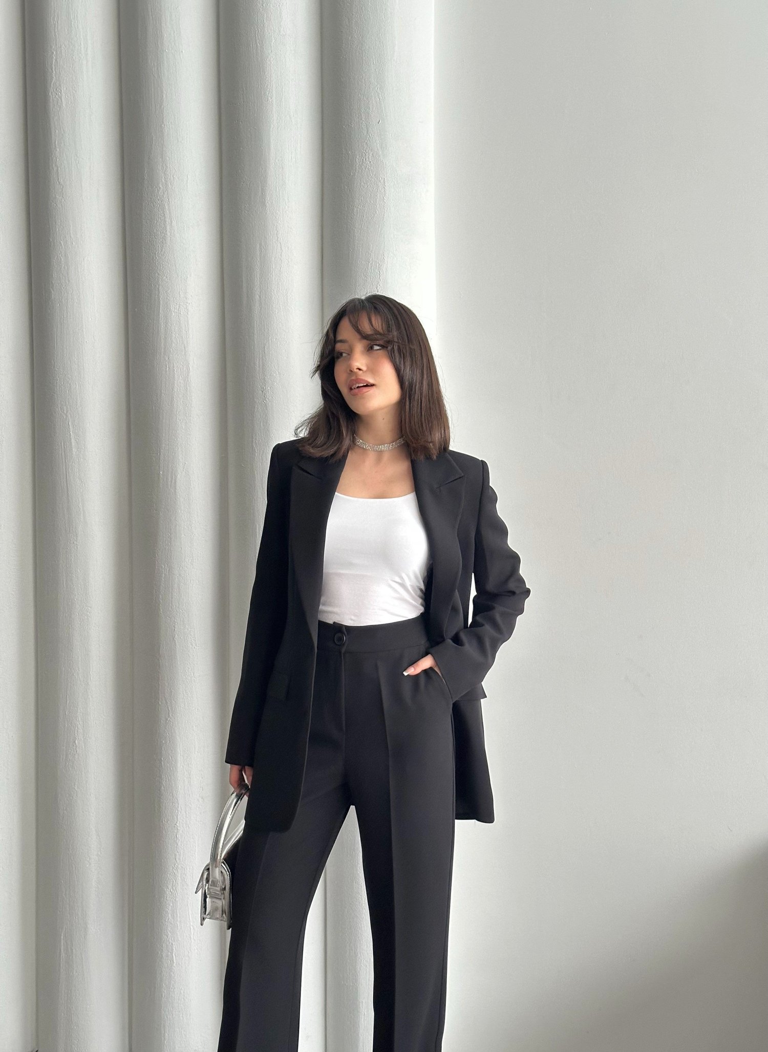 ÇİFT DÜĞMELİ BLAZER TAKIMI