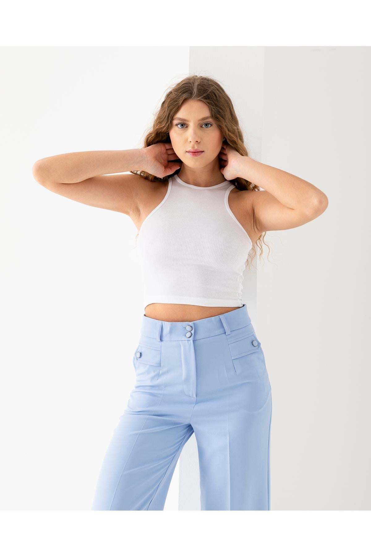Geniş Askı Kaşkorse Crop