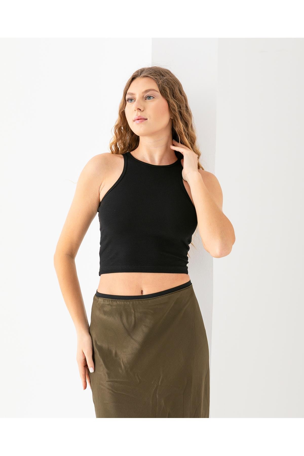 Geniş Askı Kaşkorse Crop