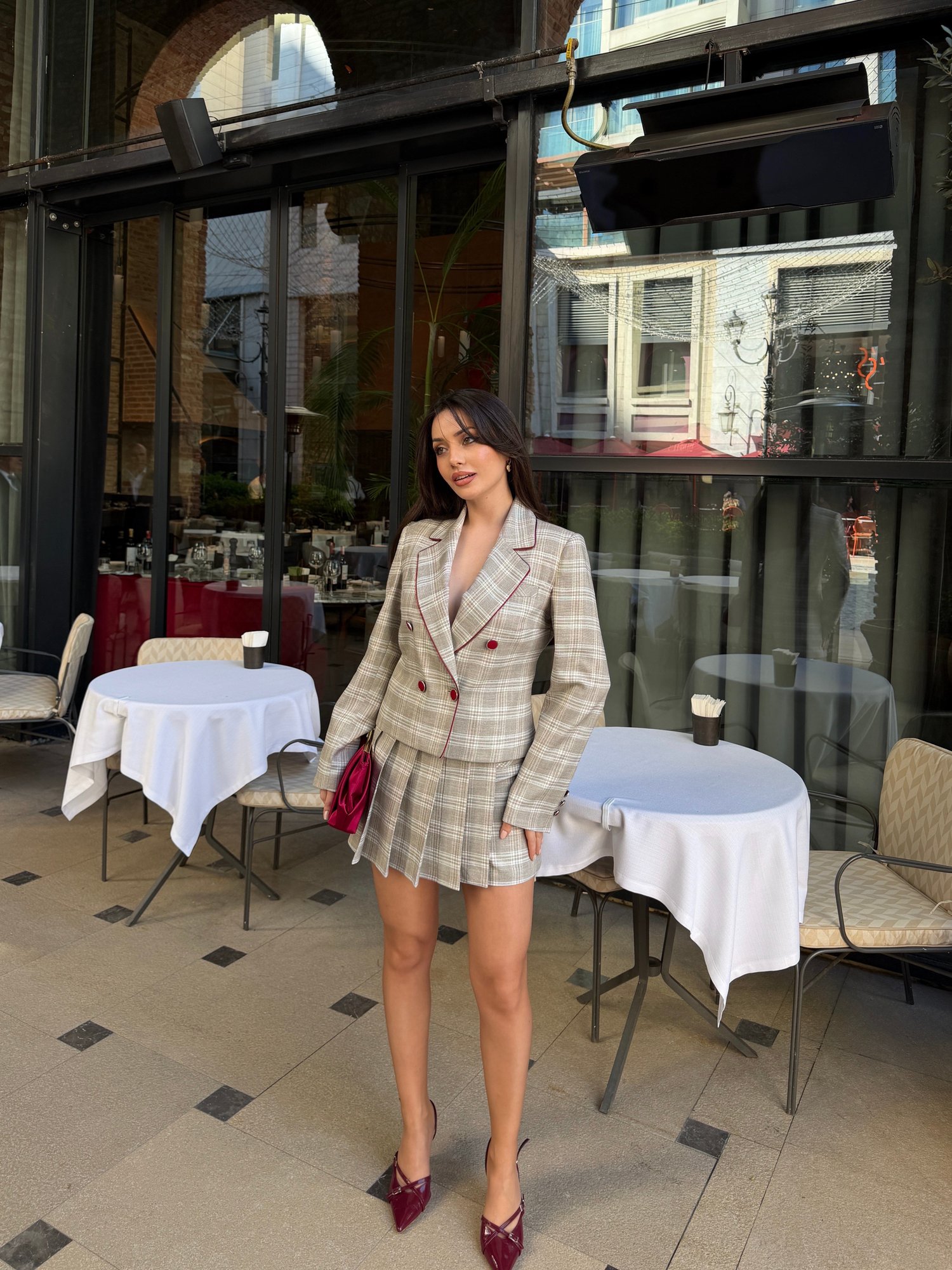 Royal Şort Etekli Takım