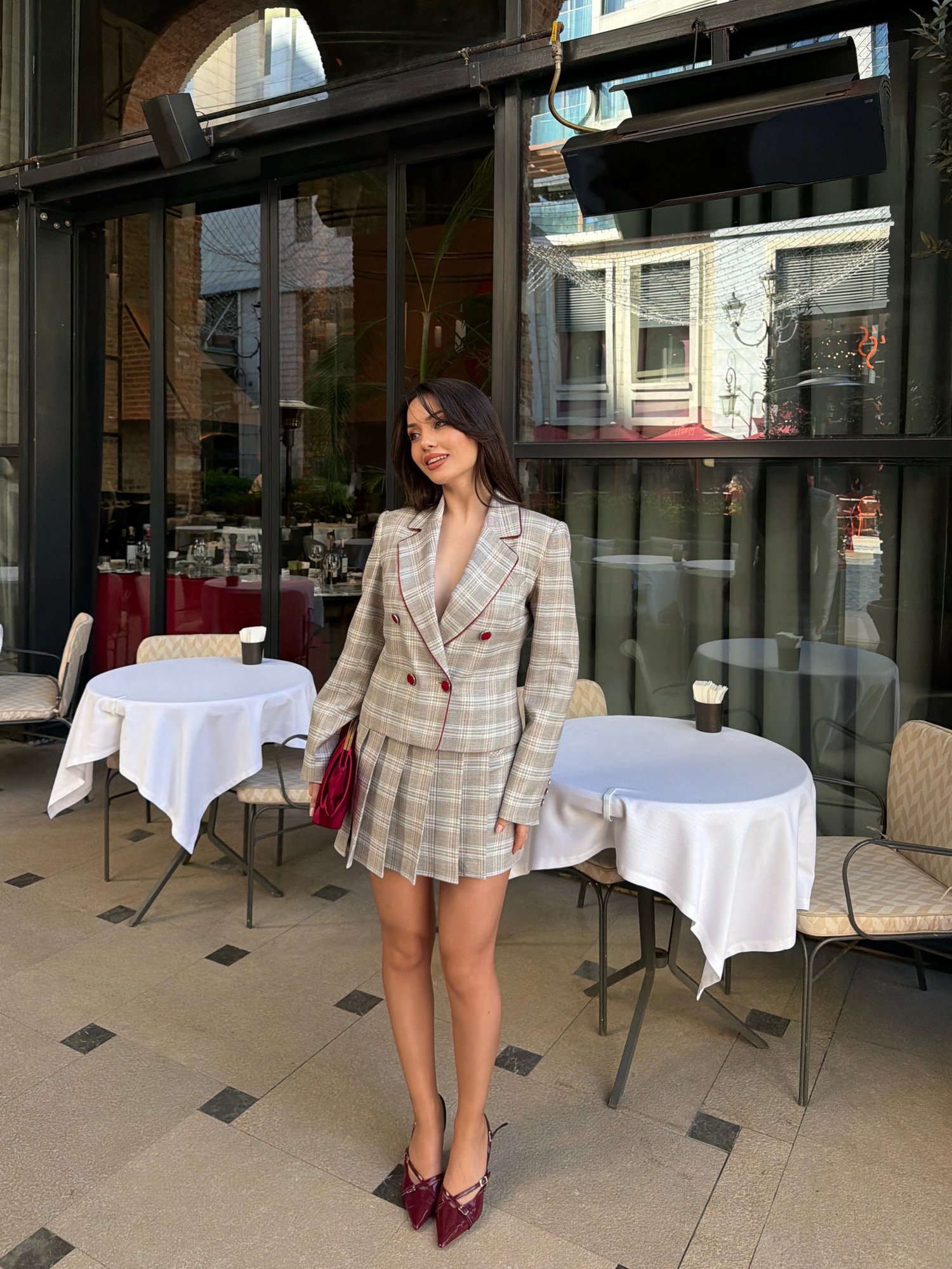 Royal Şort Etekli Takım