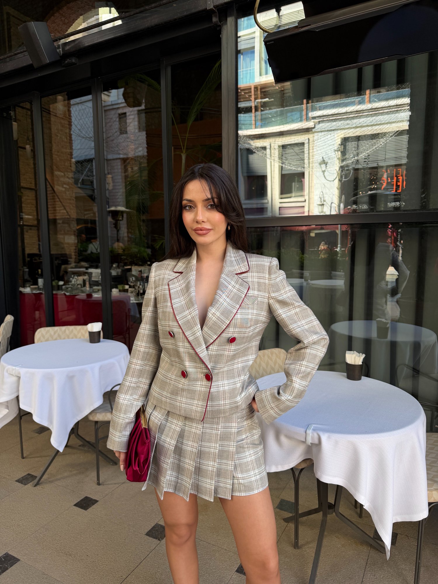 Royal Şort Etekli Takım