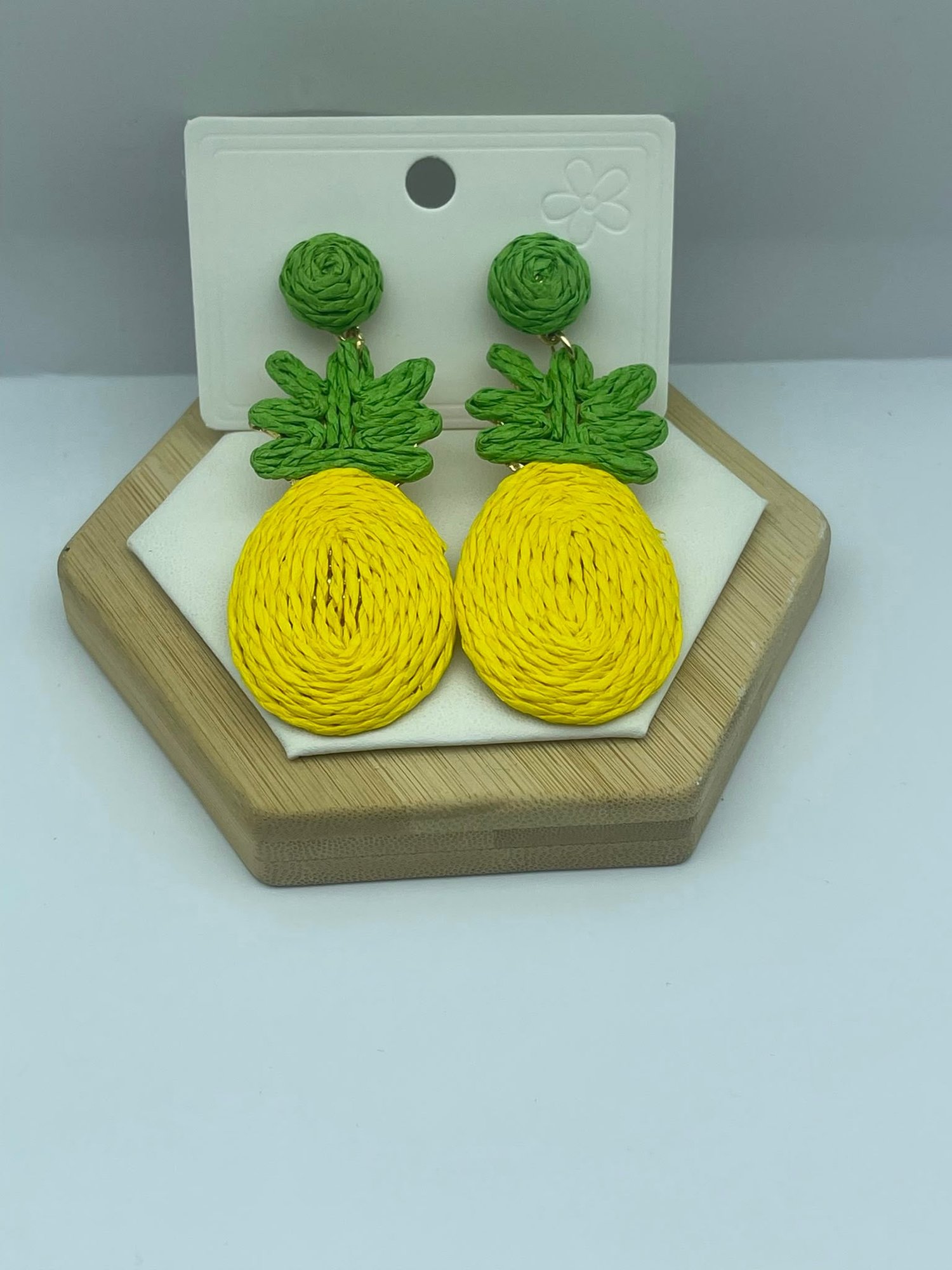 26kpk10- bohem ananas küpe