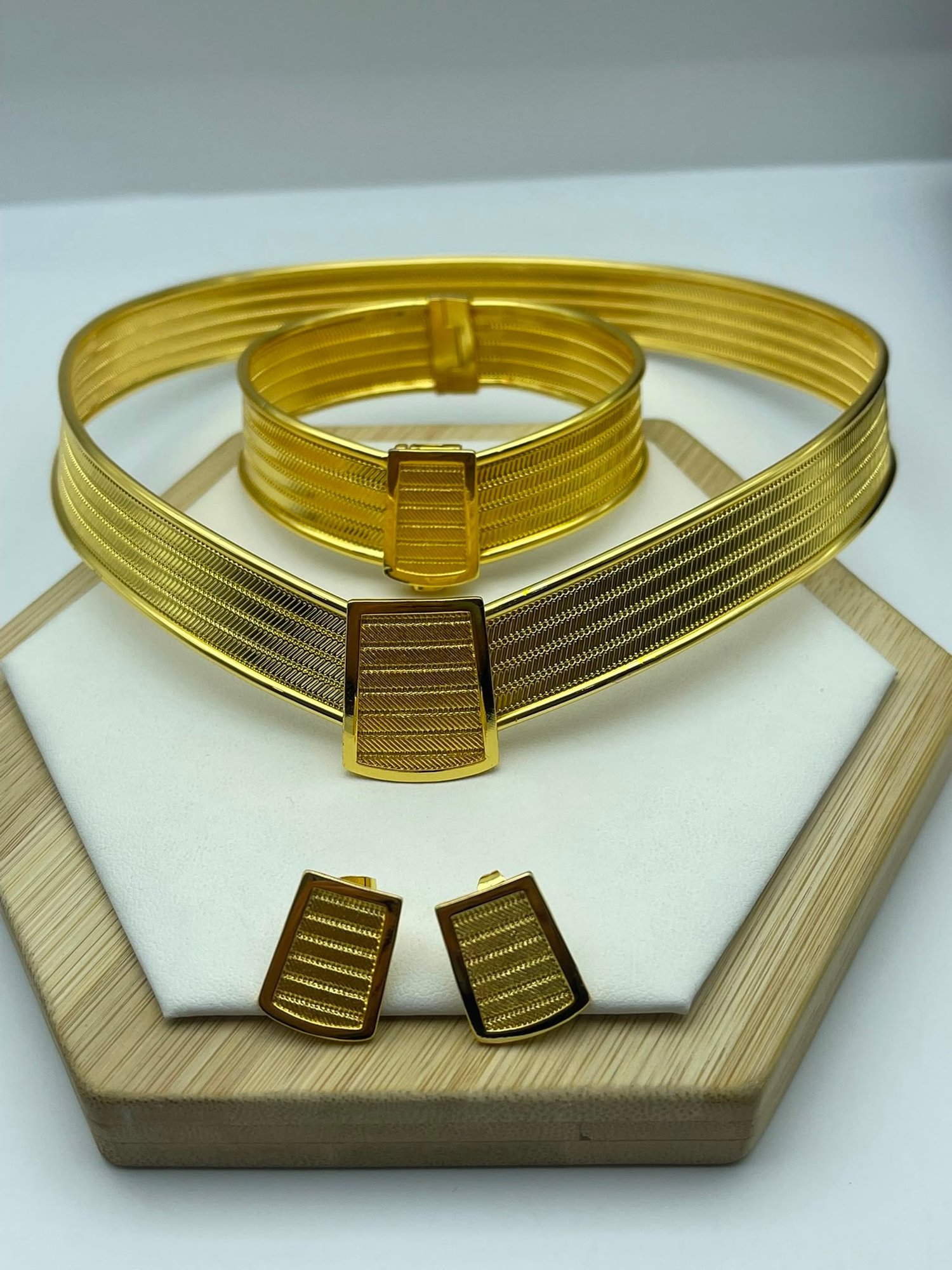 Altın Kaplama Nefertiti Set 26_22ks14