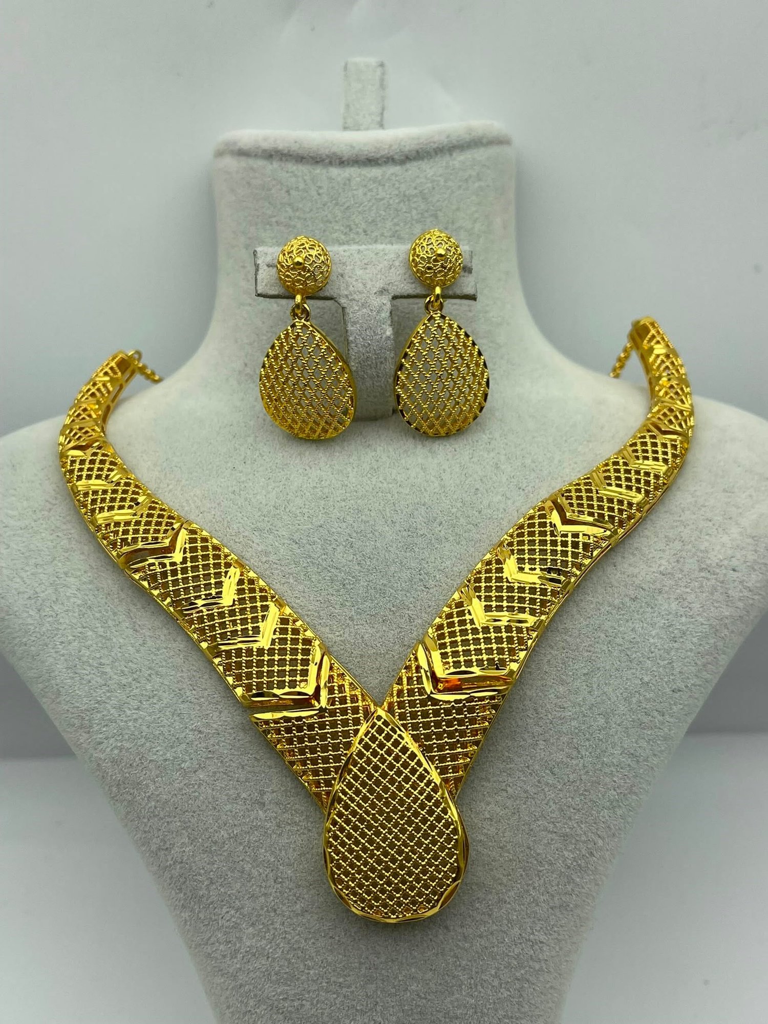Altın Kaplama Osmanlı Sarmalı Set 26_22ks39