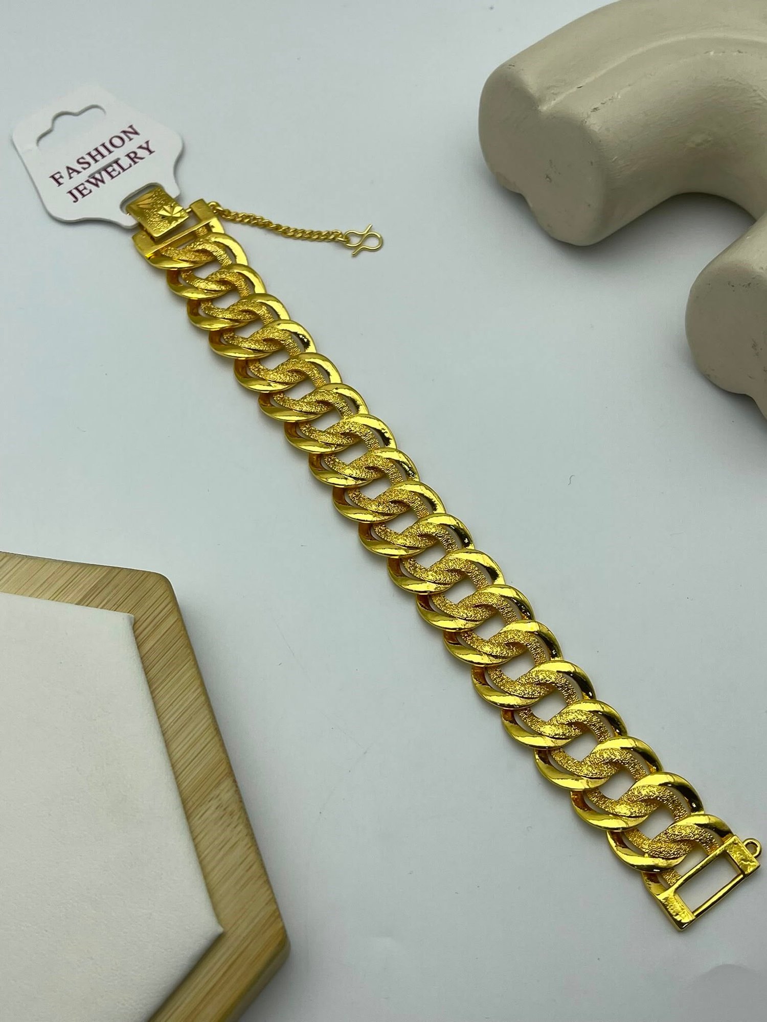 Altın Kaplama Saray Burgu Halka Bileklik 26_22kb84