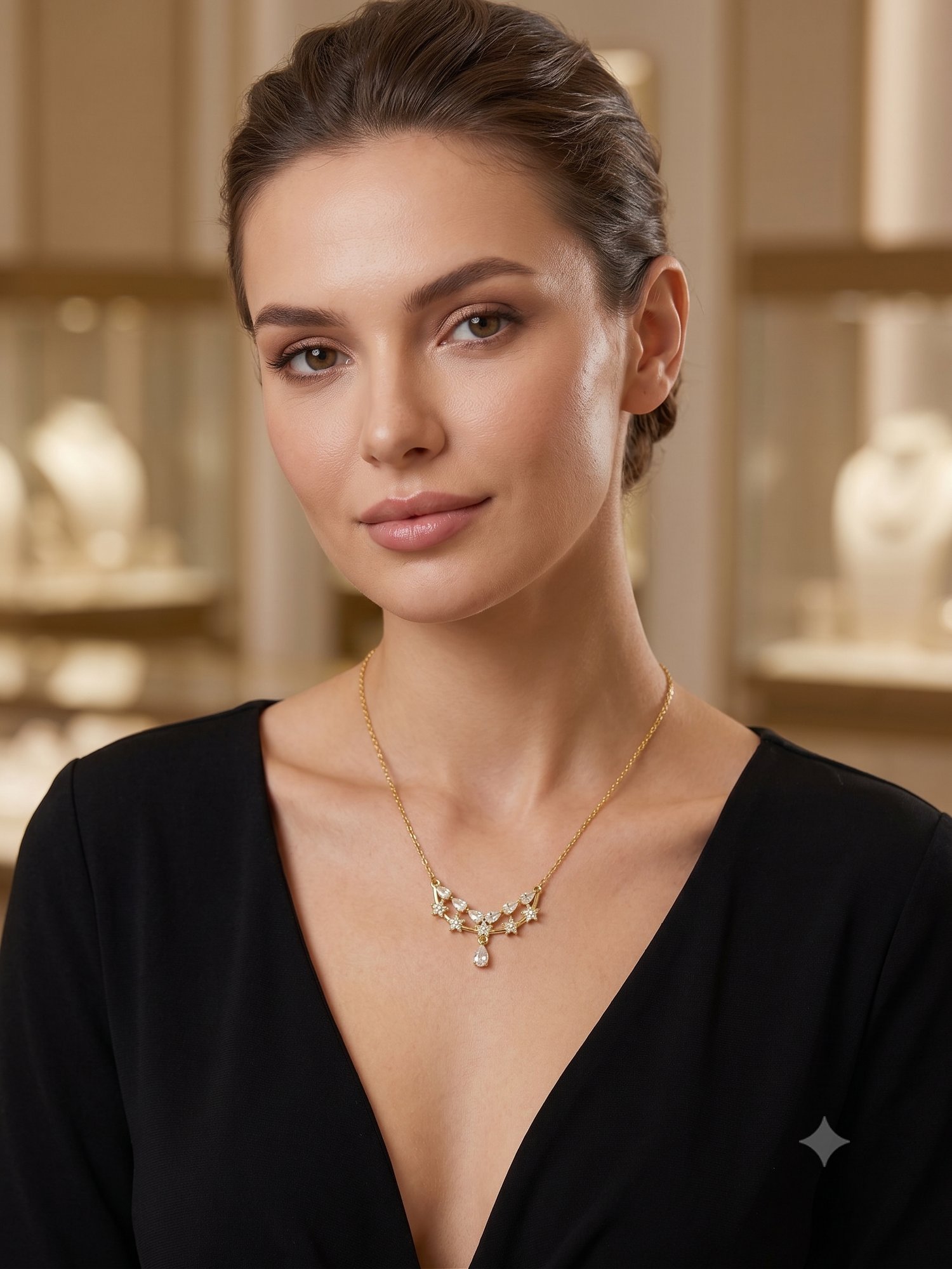 Armor Çelik Kolye Silver ve Gold