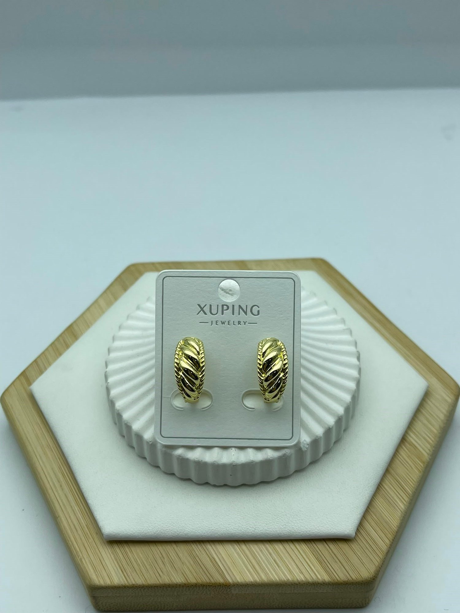 burgu desenli xuping gold küpe 26xpkp191