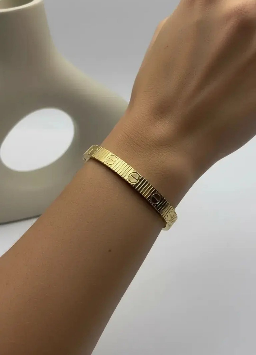 Çelik 6mm Gold Kelepçe - 25klp01