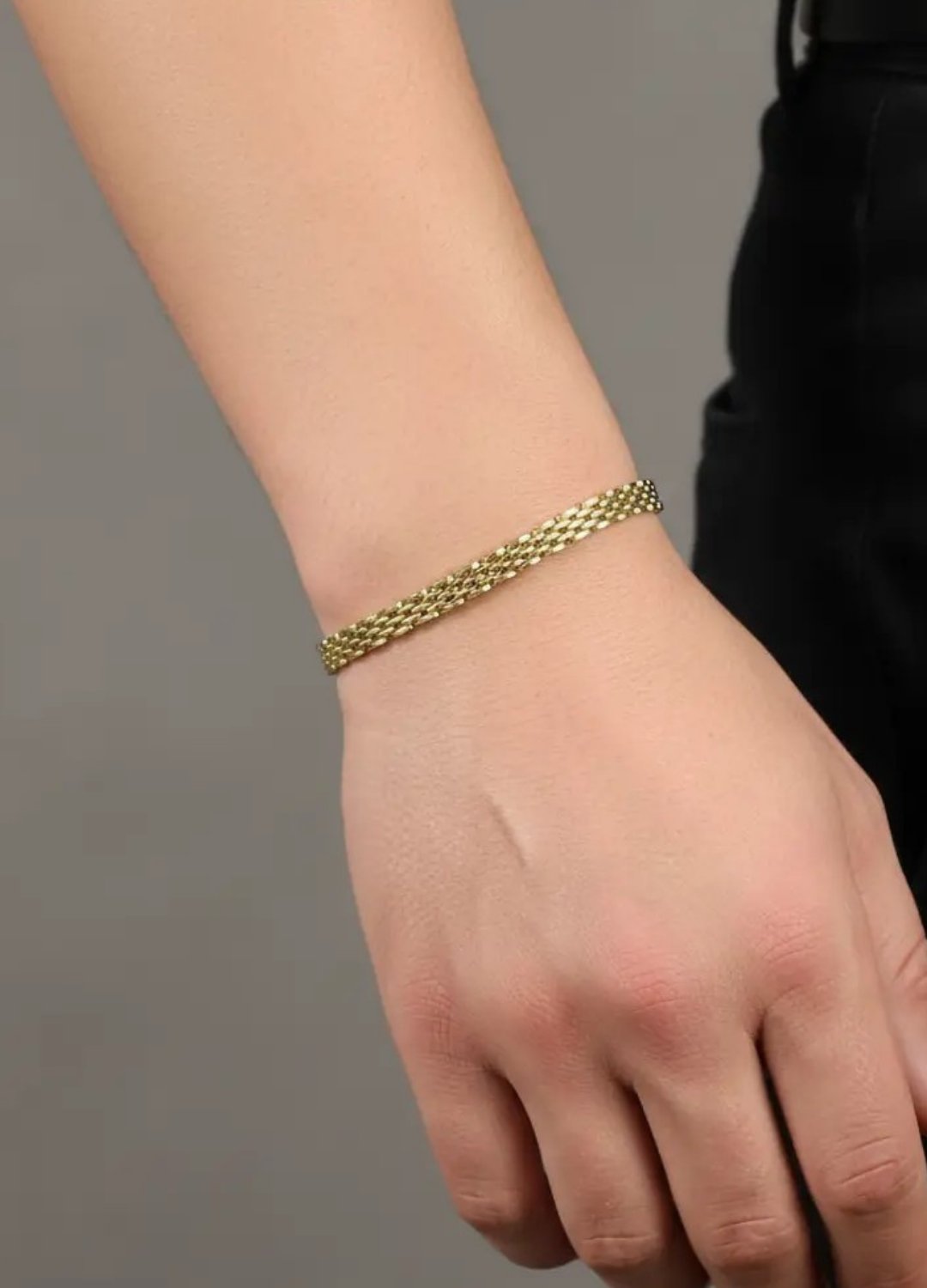 Çelik Gold Erkek Rolex Bileklik - 26blke06