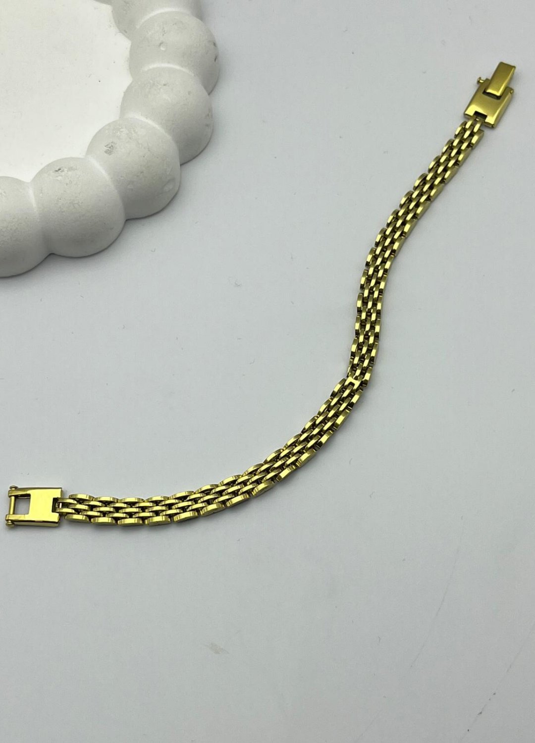 Çelik Gold Erkek Rolex Bileklik - 26blke06
